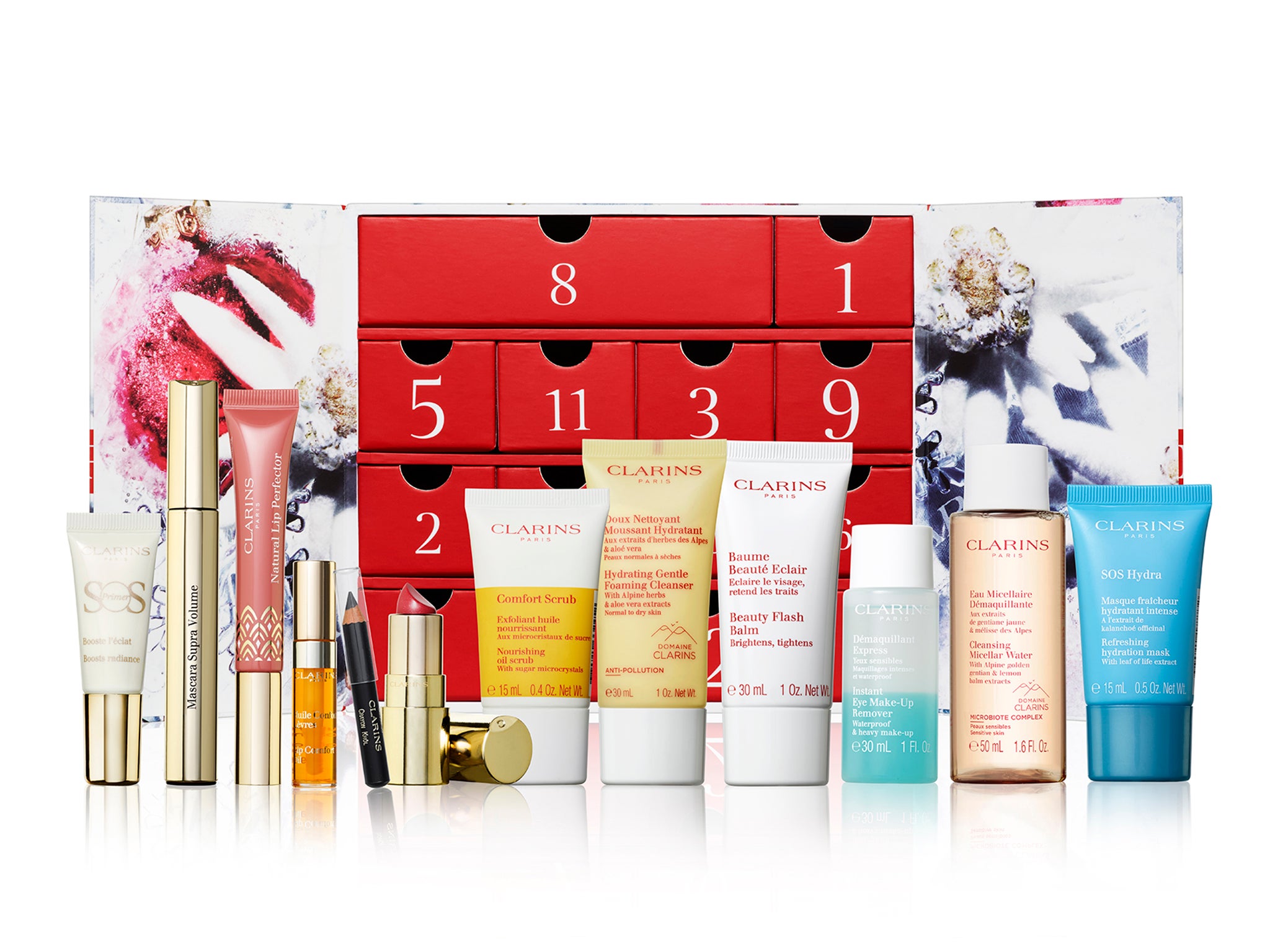 Clarins advent calendar 2021: 12 days of Christmas treats